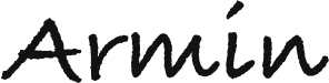 Armin’s signature
